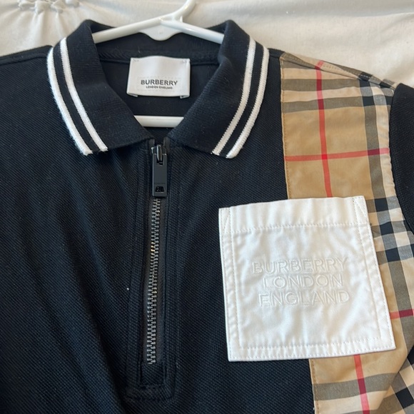 Authentic Burberry Kids Polo Shirt Dresss - Picture 2 of 4